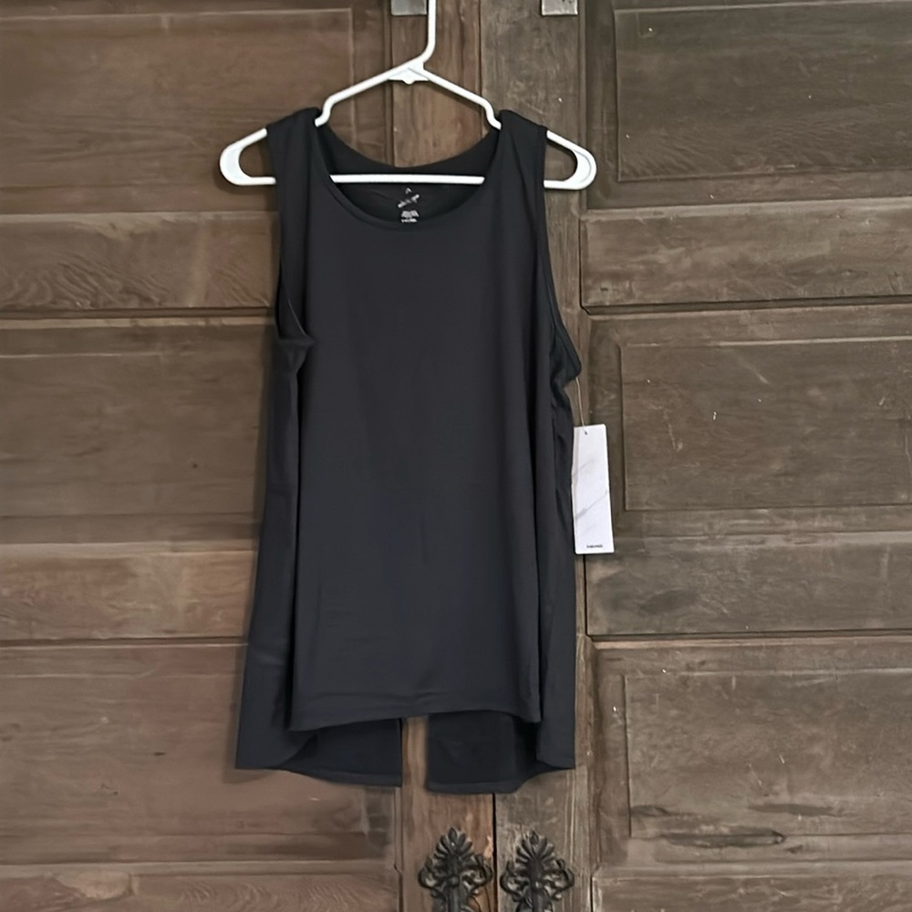 Head Ladies Draw Tie Back Tank Top‎ NWT Size X large Heather Gray